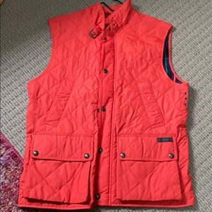 Orange Ralph Lauren Polo Vest